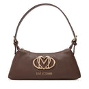 Borsa Sottospalla Donna LOVE MOSCHINO in Ecopelle Marrone Cioccolato