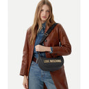 Borsa Donna Mezzaluna con Tracolla LOVE MOSCHINO linea Bold Bag colore Nero