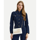 Clutch con Tracolla LOVE MOSCHINO in Vernice Bianca