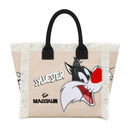 Borsa Donna a Mano BRACCIALINI linea Summer LT in Canvas stampa Silvestro