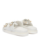 Ciabatte Doppia Fascia PATRIZIA PEPE Girl linea Fly Birkilux in Pelle Nera