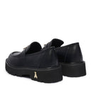 Mocassini Platform PATRIZIA PEPE Girl linea Fly Cult Strass in Pelle Nera