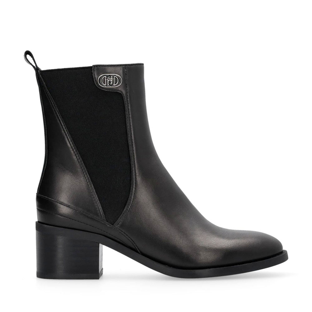 Stivaletti Donna con Tacco LIU JO Janice 01 in Pelle Nera
