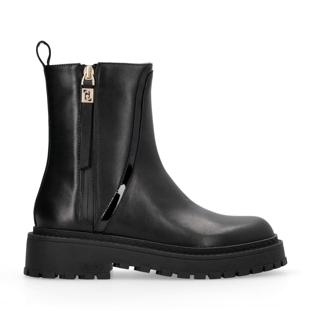 Stivali Donna LIU JO Rumi 46 in Pelle Nera