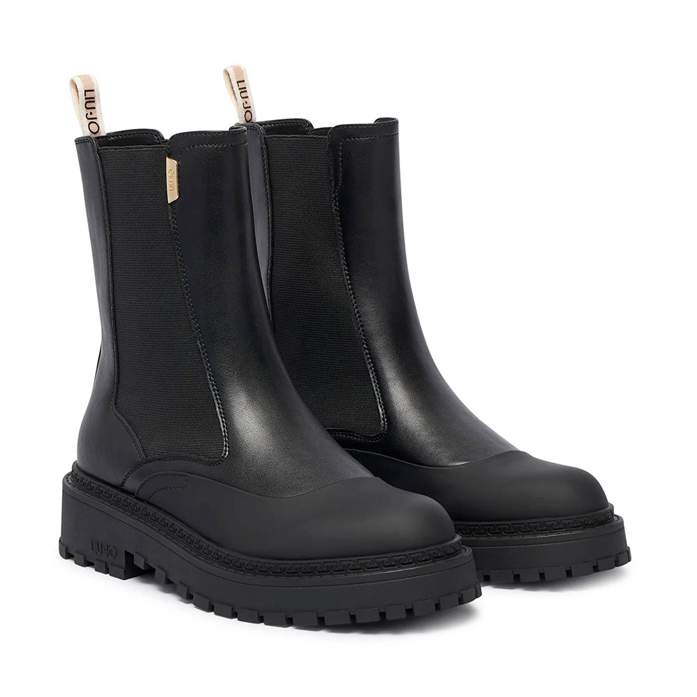 Stivaletti Donna LIU JO Rumi 47 in Pelle Nera