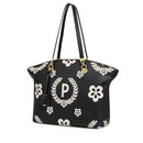 Shopping Bag POLLINI linea Day Si! Heritage Nero e Bianco