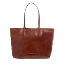 Shopping Bag Donna THE BRIDGE linea Larissa in Pelle Marrone