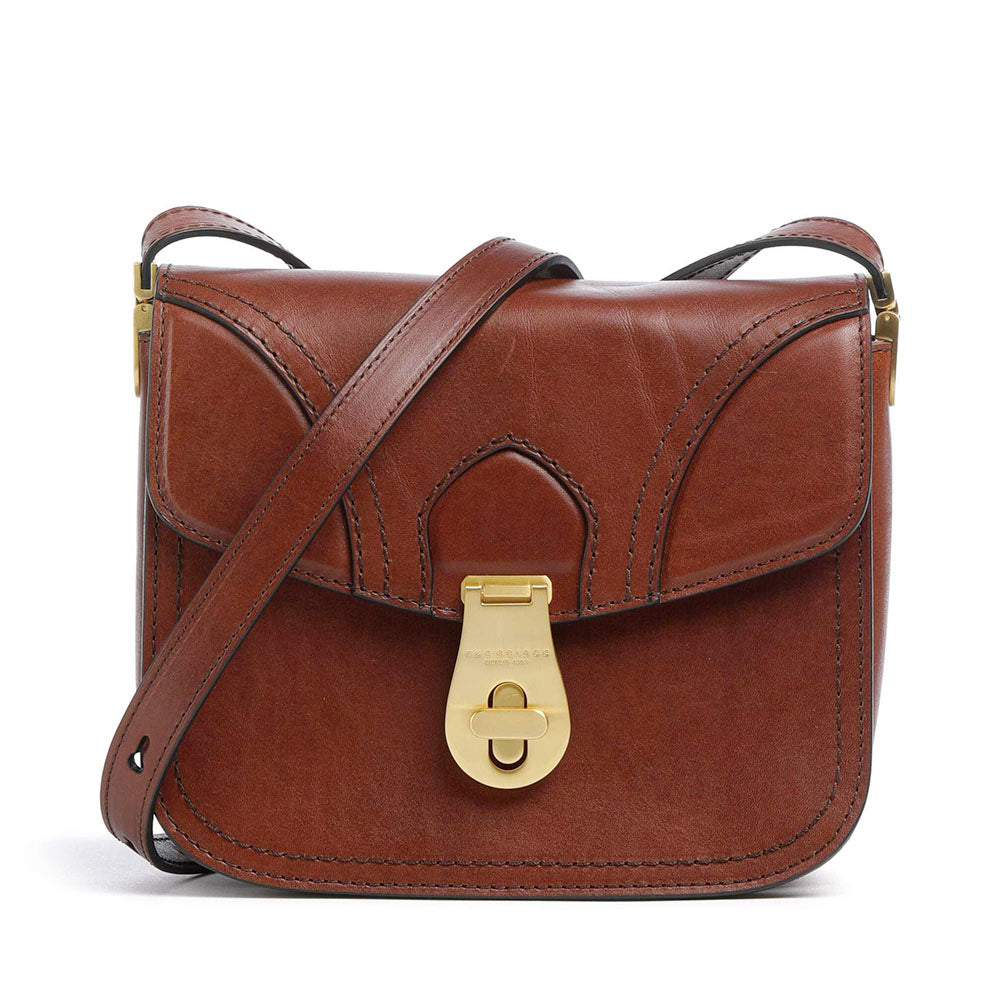 Borsa Donna a Tracolla THE BRIDGE linea Mia in Pelle Marrone