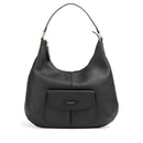 Hobo Bag Donna THE BRIDGE linea Martina in Pelle Nera
