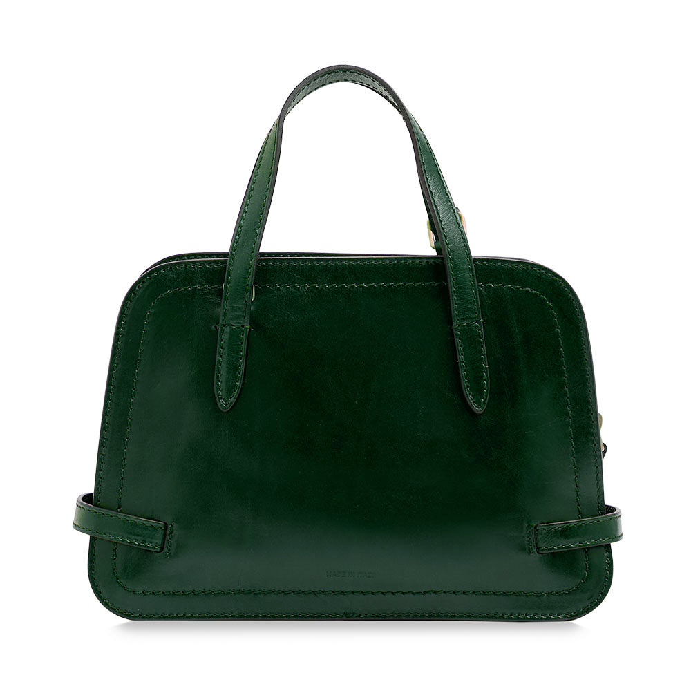 Borsa Donna a Mano THE BRIDGE linea Monica in Pelle Verde Pino