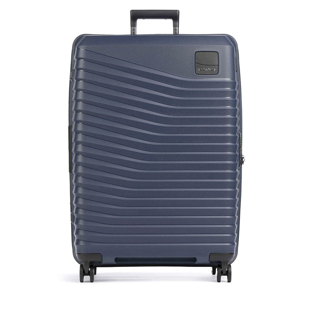 Trolley Grande Rigido Espandibile 4 Ruote SAMSONITE linea Intuo Blu Notte