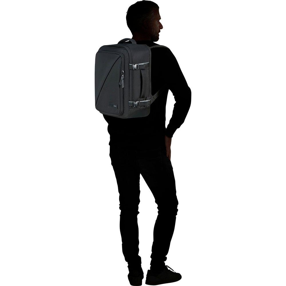 Zaino da Viaggio Underseat AMERICAN TOURISTER linea Take2cabin in Tessuto Nero