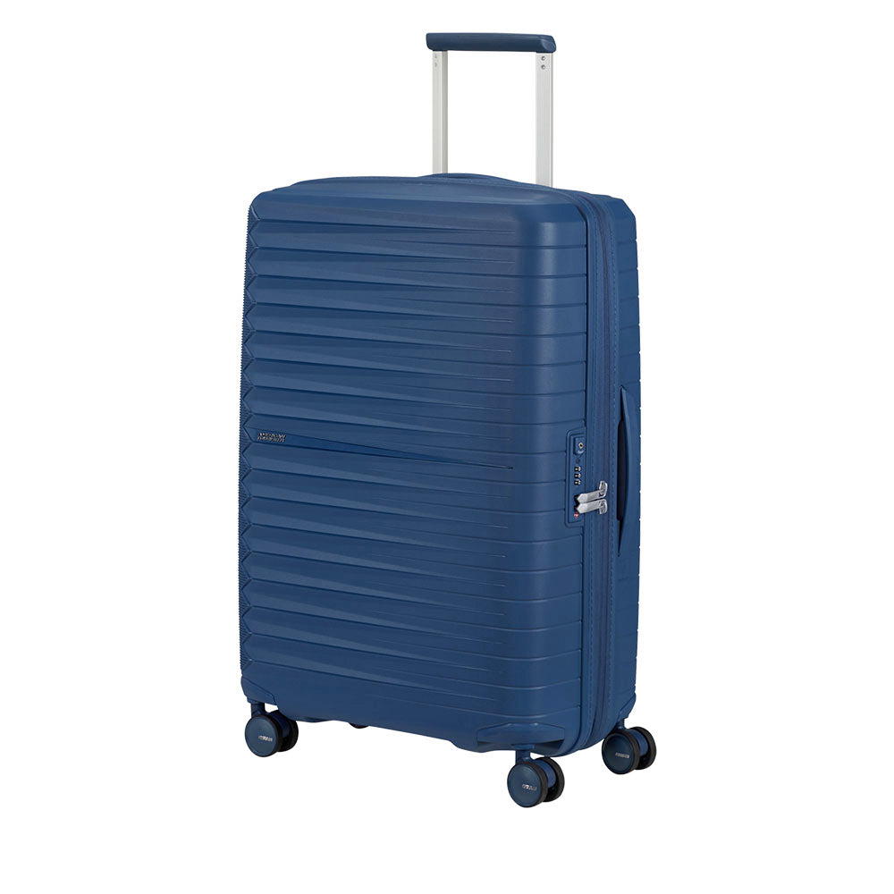 Trolley Medio Rigido Espandibile 4 Ruote AMERICAN TOURISTER linea FastForward colore Navy Blue