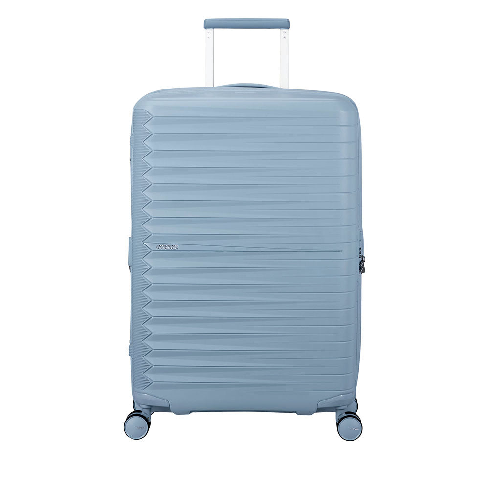 Trolley Medio Rigido Espandibile 4 Ruote AMERICAN TOURISTER linea FastForward colore Steel Blue