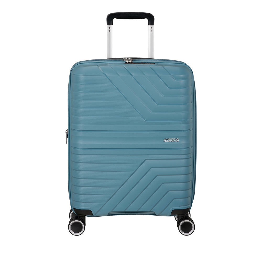 Trolley Cabina Rigido Espandibile 4 Ruote AMERICAN TOURISTER linea Flytwist colore Storm Blue