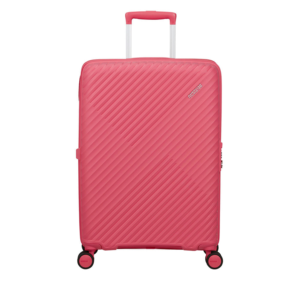 Trolley Medio Rigido Espandibile AMERICAN TOURISTER linea Diablast colore Pink Glitch