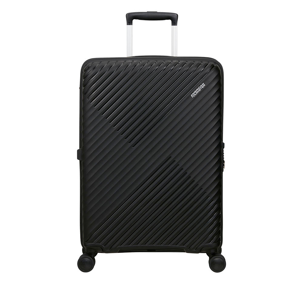 Trolley Medio Rigido Espandibile AMERICAN TOURISTER linea Diablast colore Black Code