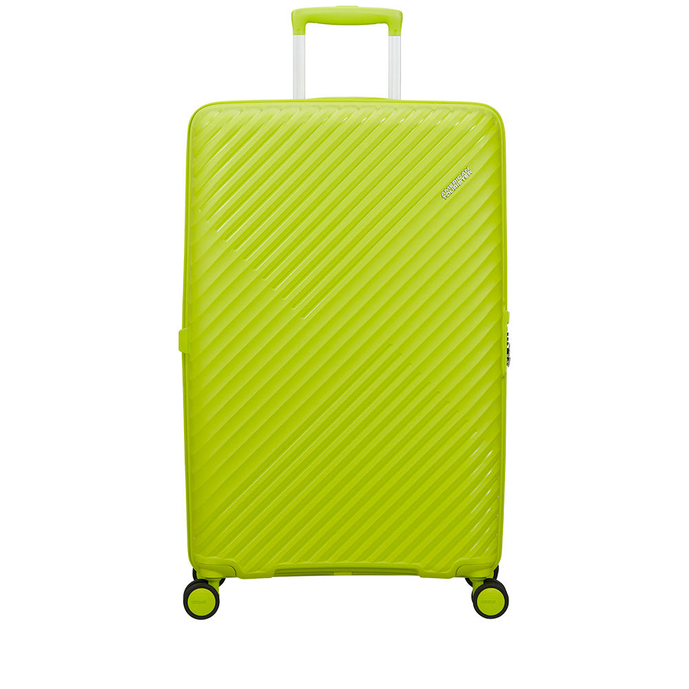 Trolley Grande Rigido Espandibile AMERICAN TOURISTER linea Diablast colore Hyper Lime