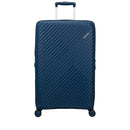 Trolley Grande Rigido Espandibile AMERICAN TOURISTER linea Diablast colore Darkwave Blue