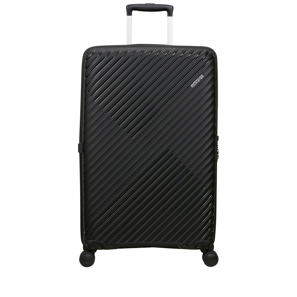 Trolley Grande Rigido Espandibile AMERICAN TOURISTER linea Diablast colore Black Code