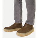 Stivaletto Uomo CLARKS linea Torhill LaceHi in Nabuck Khaki