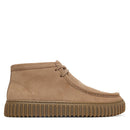 Stivaletto Uomo CLARKS linea Torhill Hi in Pelle Scamosciata Stone