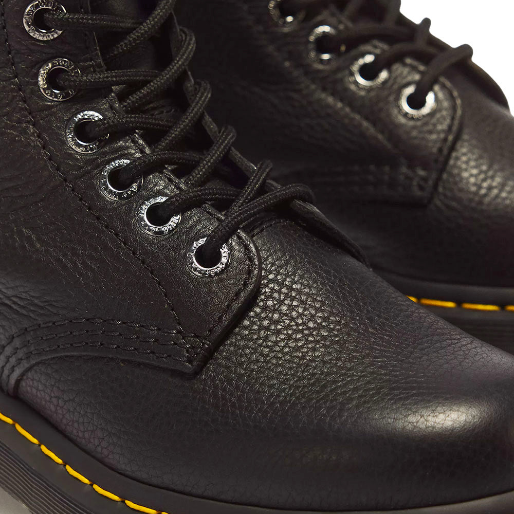 Women's Black Leather High Boots DR. MARTENS 1B60 Bex