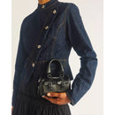 Bauletto Donna Mini DR. MARTENS linea Kiev in Pelle Smooth Nero