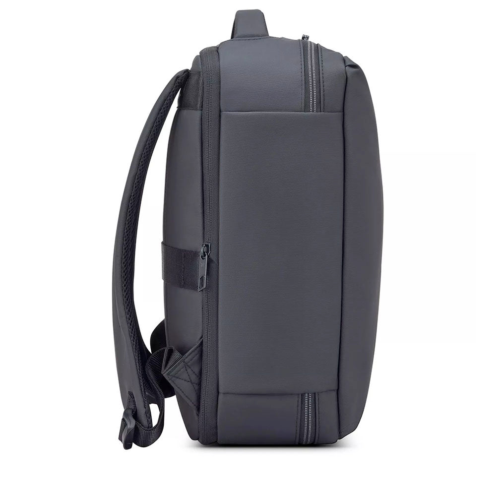 Zaino da Viaggio Underseat Espandibile RONCATO linea Wanderline in Tessuto Gommato Nero