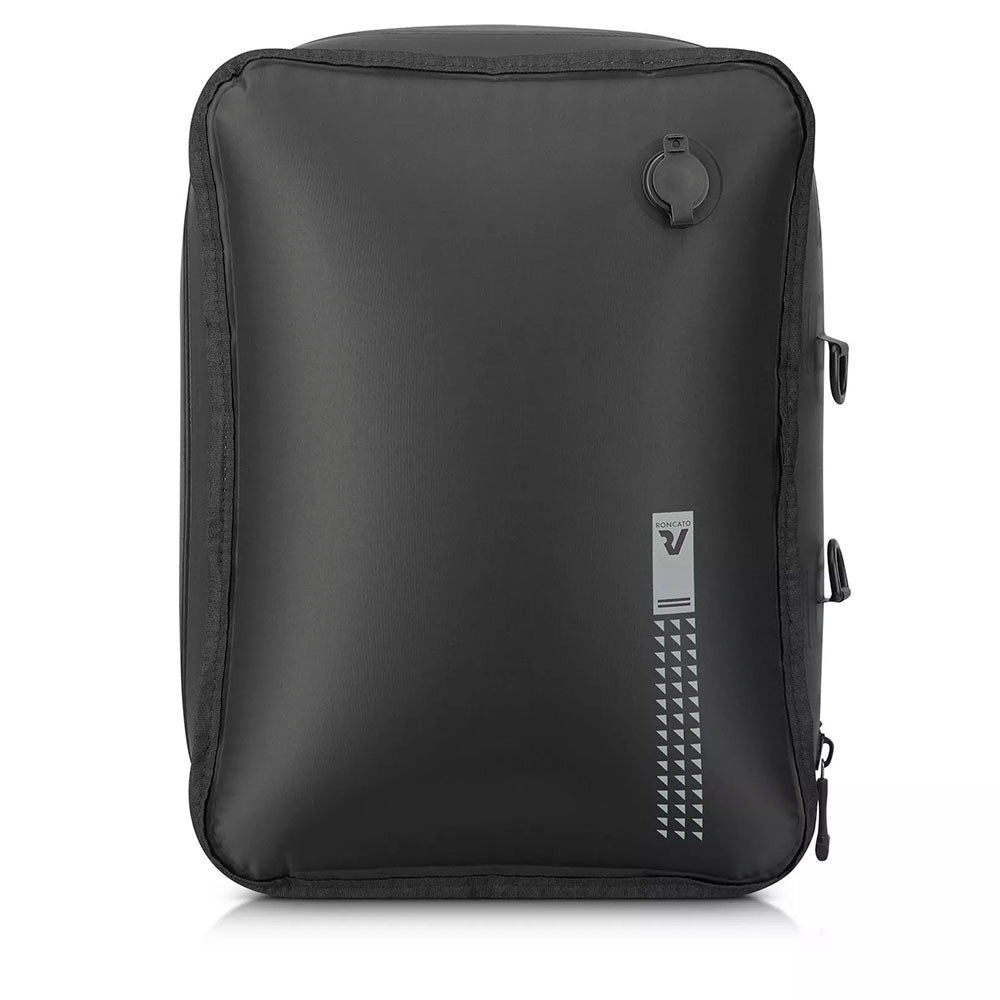 Sacca Sottovuoto per Zaino RONCATO linea Flatty in Tessuto Nero e Grigio