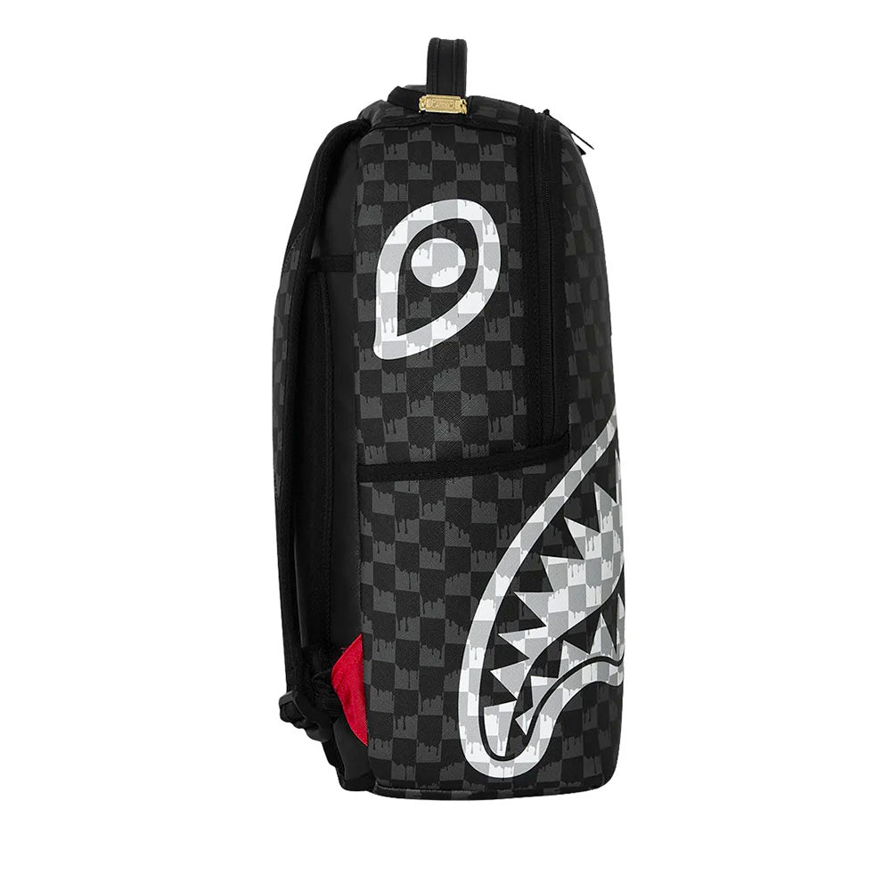 Zaino Unisex SPRAYGROUND stampa Black and White Drip Check