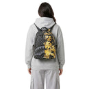 Zaino Small SPRAYGROUND stampa Gold Floral Remix Savage