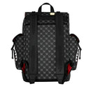 Zaino Unisex SPRAYGROUND stampa Sharks in Paris WTF Bubbly Black Check Monte Carlo