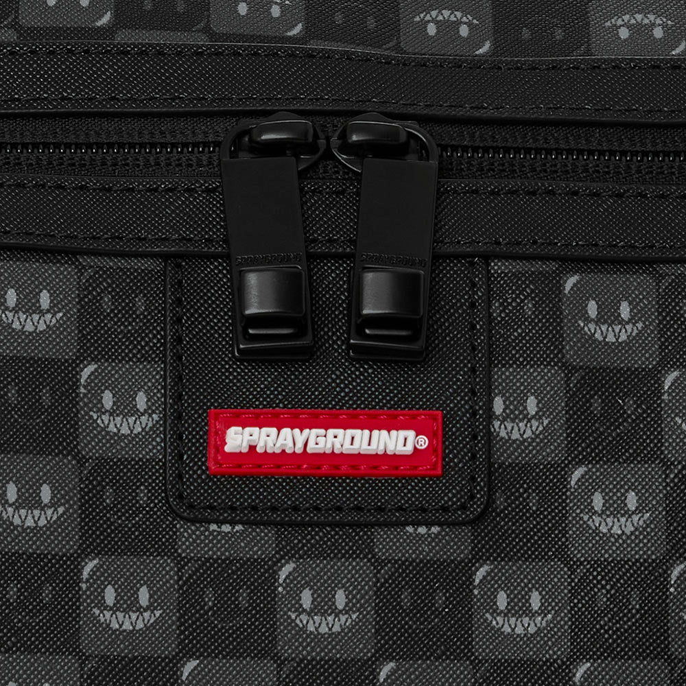 Borsone Weekend SPRAYGROUND stampa Sharks in Paris WTF Bubbly Black Check
