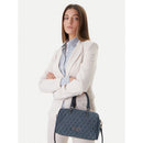 Bauletto Donna a Mano LIU JO in Tessuto Jacquard con Logo Monogram Dress Blue