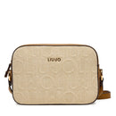 Borsa Donna a Tracolla Media LIU JO in Juta Beige