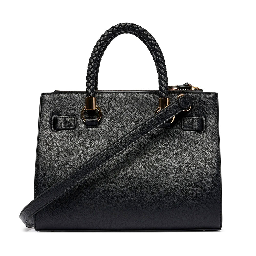Borsa Donna a Mano Small LIU JO in Ecopelle Bottalata Nera
