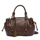 Bauletto Donna a Mano LIU JO in Ecopelle Micro Bottalata Marrone Scuro