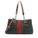 Shopping Bag Donna LIU JO Verde Foresta con Logo Embossed All Over