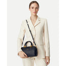 Bauletto Donna a Mano Small LIU JO in Ecopelle Nera con Logo Embossed