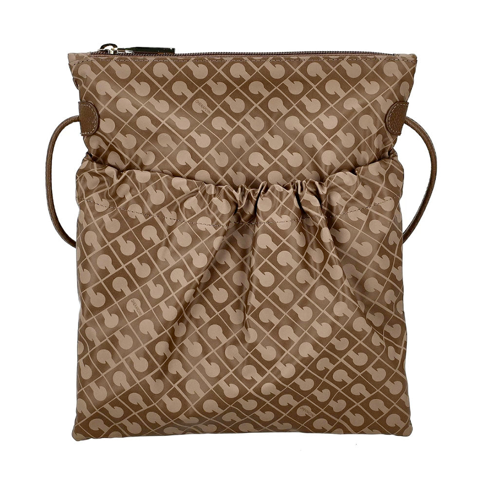 Borsa Donna a Tracolla GHERARDINI in Tessuto Softy Colore Chestnut