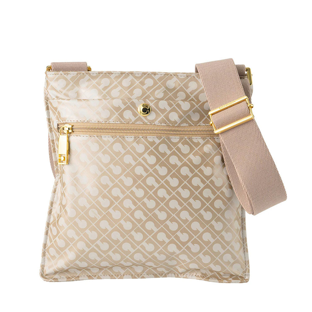 Borsa Donna a Tracolla Small GHERARDINI in Tessuto Softy colore Creta