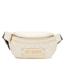 LOVE MOSCHINO LETTERING LINIE
Gesteppte Gürteltasche in der Farbe Elfenbein 