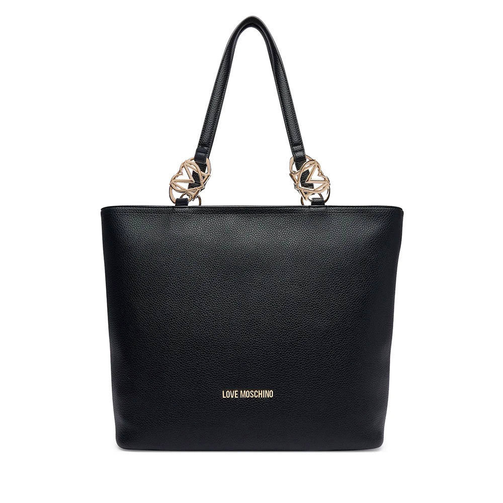Shopping Bag Donna LOVE MOSCHINO linea Jewel Nera