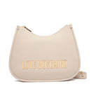 Große Damen-Beuteltasche LOVE MOSCHINO Modell Bold Bag in Ivory