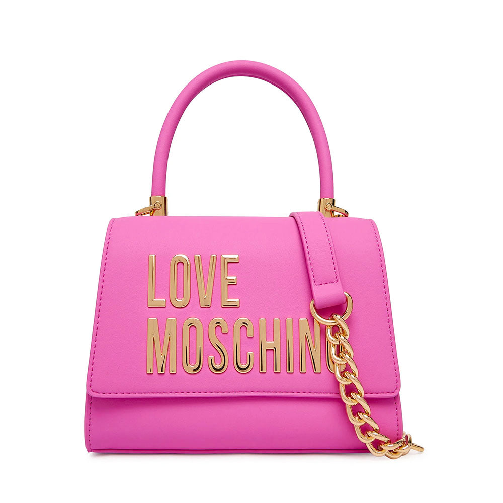 Borsa Donna a Mano Small LOVE MOSCHINO linea Bold Bag Fuxia