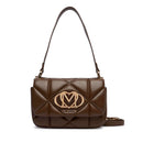 Borsa Donna Sottospalla LOVE MOSCHINO linea Embossed Marrone