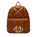 Zaino Donna Trapuntato LOVE MOSCHINO linea Embossed color Cuoio