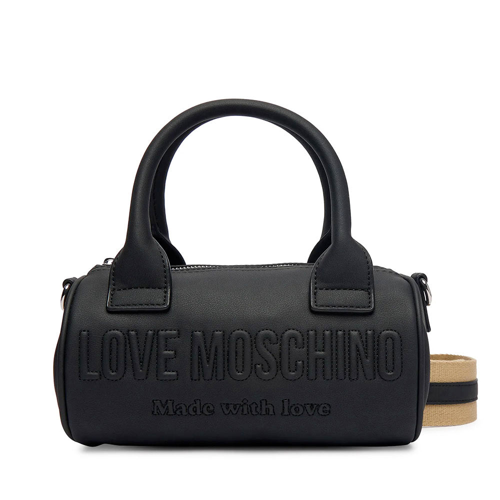 Borsa Donna Bauletto Mini LOVE MOSCHINO in Ecopelle Nera