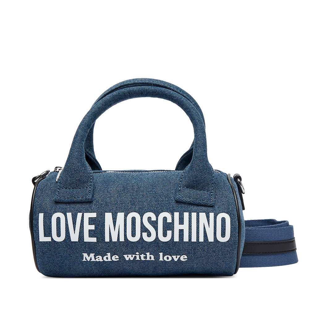 Borsa Donna Mini Bauletto LOVE MOSCHINO in Denim